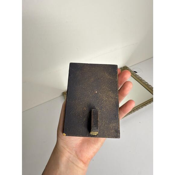 Unique Signed Bronze Plaque Sculpture with Face , Oditity - Picture 5 of 10